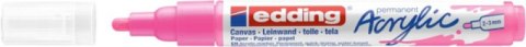 Marker akrylowy e-5100 EDDING, 2-3 mm, różowy neonowy
