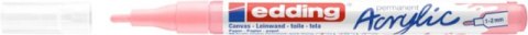 Marker akrylowy e-5300 EDDING, 1-2 mm, matowy fiołkowy róż