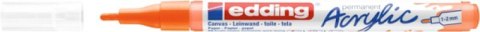 Marker akrylowy e-5300 EDDING, 1-2 mm, pomarańczowy neonowy