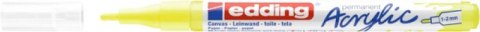 Marker akrylowy e-5300 EDDING, 1-2 mm, żółty neonowy
