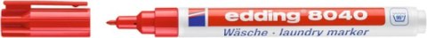 Marker do ubrań e-8040 EDDING, 1 mm, czerwony