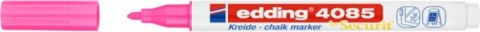 Marker kredowy e-4085 EDDING, 1-2 mm, neonowy różowy