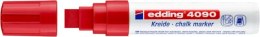 Marker kredowy e-4090 EDDING, 4-15 mm, czerwony