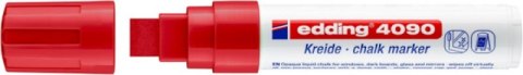 Marker kredowy e-4090 EDDING, 4-15 mm, czerwony