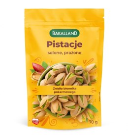 Pistacje prażone, Bakalland, 70g
