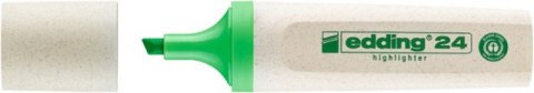 Zakreślacz e-24 EDDING ecoline, 2-5mm, jasnozielony
