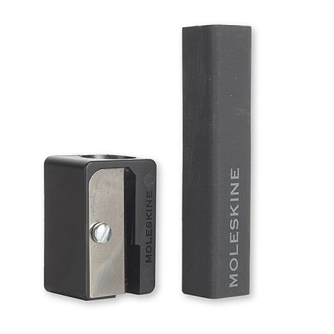 Zestaw MOLESKINE, gumka + temperówka