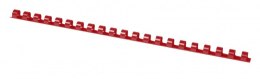 Grzbiety do bindowania OFFICE PRODUCTS, A4, 12mm (95 kartek), 100 szt., czerwone