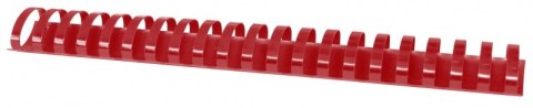 Grzbiety do bindowania OFFICE PRODUCTS, A4, 38mm (350 kartek), 50 szt., czerwone