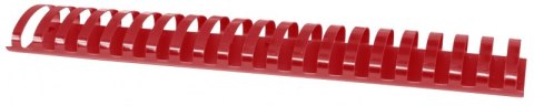 Grzbiety do bindowania OFFICE PRODUCTS, A4, 51mm (510 kartek), 50 szt., czerwone