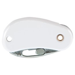 Nóż bezpieczny, składany PSC2, biały