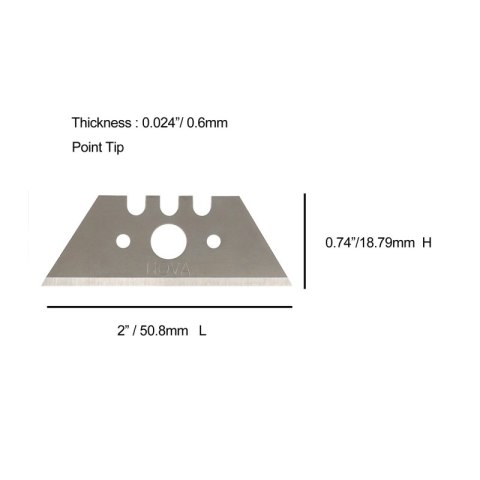 Ostrze wymienne do noży PHC, B1117-9