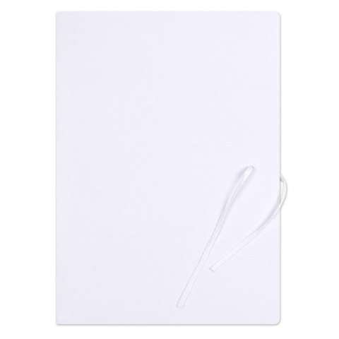 Teczka wiązana OFFICE PRODUCTS Premium, karton, A4, 350gsm, 3-skrz., biała
