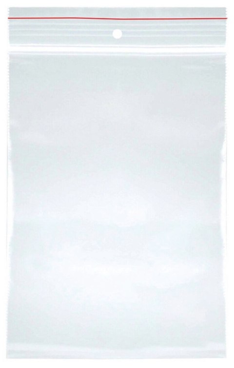 Torebka strunowa OFFICE PRODUCTS, LDPE, 200x250mm, 100szt., transparentna