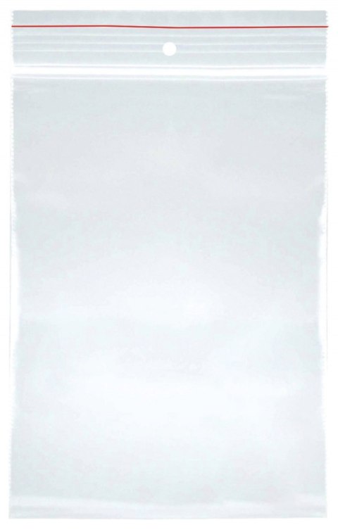 Torebka strunowa OFFICE PRODUCTS, LDPE, 80x120mm, 100szt., transparentna