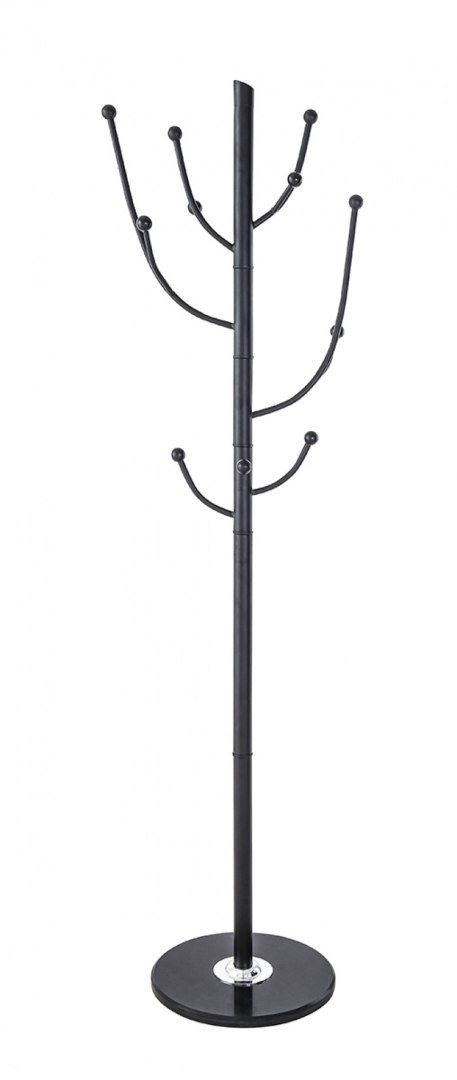 Wieszak na ubrania OFFICE PRODUCTS Helsinki, stojący, czarny
