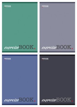 Zeszyt szkolny OFFICE PRODUCTS, A5, w linie, 96 kart., 60gsm, mix kolorów