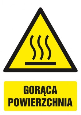 Znak TDC, Gorąca powierzchnia