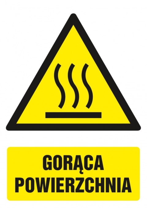 Znak TDC, Gorąca powierzchnia