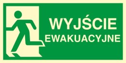 Znak TDC, Kierunek do wyjścia ewakuacyjnego - w lewo 2