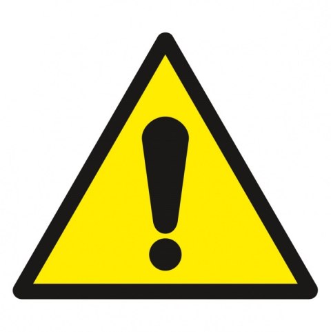 Znak TDC, Ogólny znak ostrzegawczy