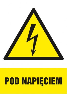 Znak TDC, Pod napięciem