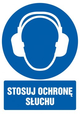 Znak TDC, Stosuj ochronę słuchu