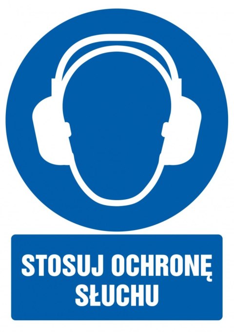 Znak TDC, Stosuj ochronę słuchu