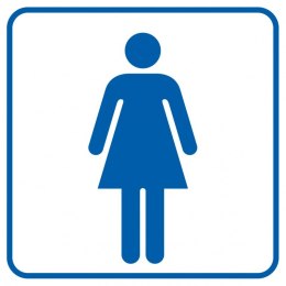 Znak TDC, Toaleta damska