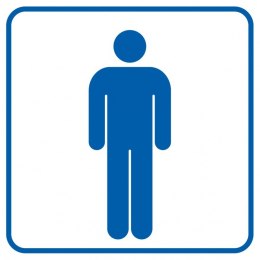 Znak TDC, Toaleta męska