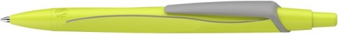 Długopis automatyczny SCHNEIDER Reco, M, żółty neonowy