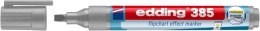 Marker do efektów na flipchartach e-385 EDDING, srebrnoszary