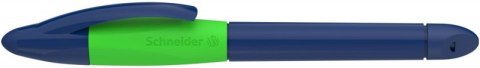 Pióro kulkowe SCHNEIDER Base Ball, M, niebiesko-zielone