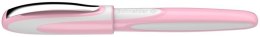 Pióro kulkowe SCHNEIDER Ray, M, pud. plastikowe, różowo-białe