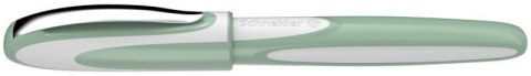 Pióro kulkowe SCHNEIDER Ray, M, pud. plastikowe, zielono-białe