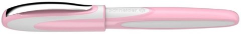 Pióro wieczne SCHNEIDER Ray, L, pud. plastikowe, różowo-białe