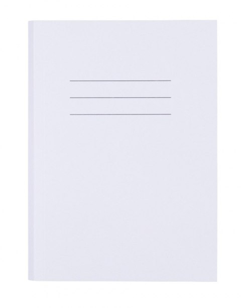 Skoroszyt OFFICE PRODUCTS Budget, karton, z fałdą, nadruk, A4, 250gsm, biały