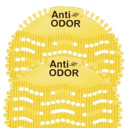 Wkładki zapachowe do pisuarów, ANTI-ODOR Pro, Citrus, 2 szt., żółte