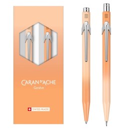 Zestaw długopis 849 i ołówek 844 CARAN D'ACHE Sunset Sky, w etui, pomarańczowy