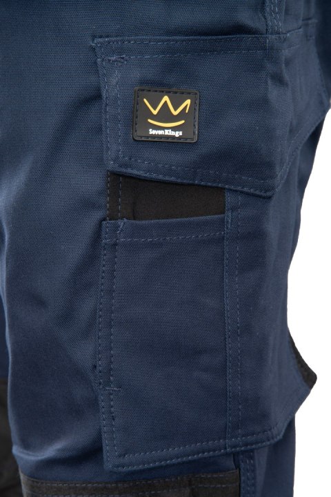 SEVEN KINGS SPODNIE DO PASA PRO GRANATOWE