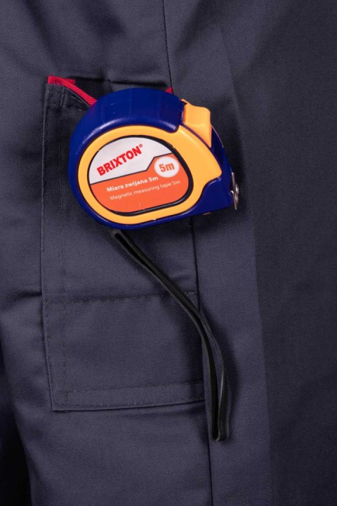 SPODNIE KRÓTKIE DO PASA MAX - POPULAR - Stalowy