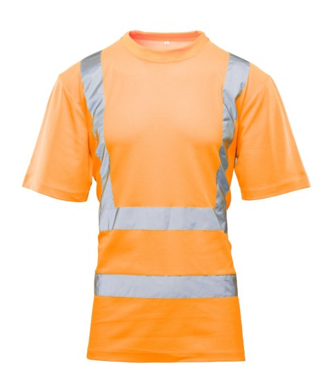 T-SHIRT BRIXTON FLASH SIATKA BF-016-O POMARAŃCZ