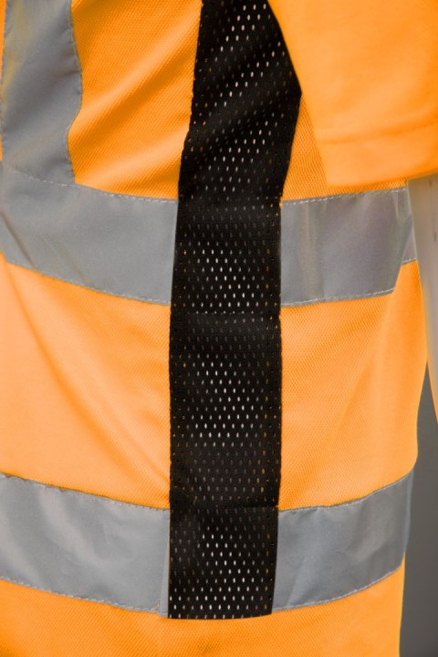 T-SHIRT BRIXTON FLASH SIATKA BF-016-O POMARAŃCZ