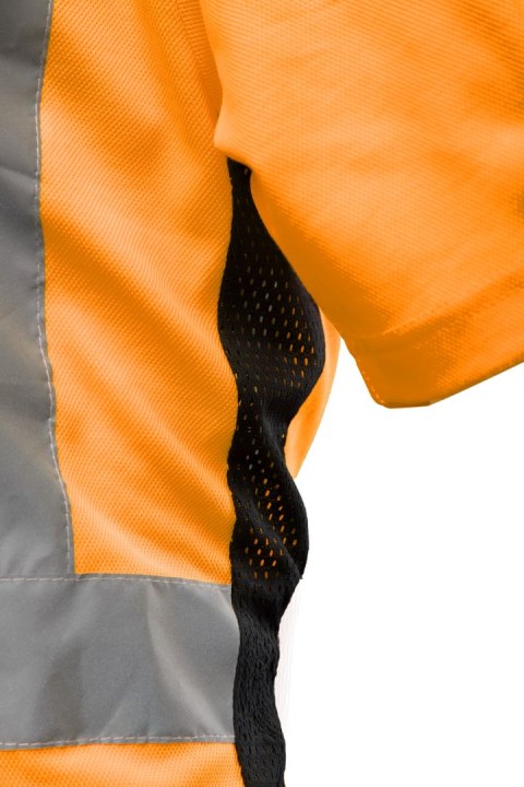 T-SHIRT BRIXTON FLASH SIATKA BF-016-O POMARAŃCZ