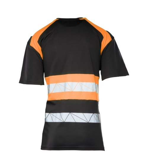 ECO RIVAL SEVEN KINGS KOSZULKA CZARNY/POMARAŃCZ