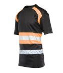 ECO RIVAL SEVEN KINGS KOSZULKA CZARNY/POMARAŃCZ