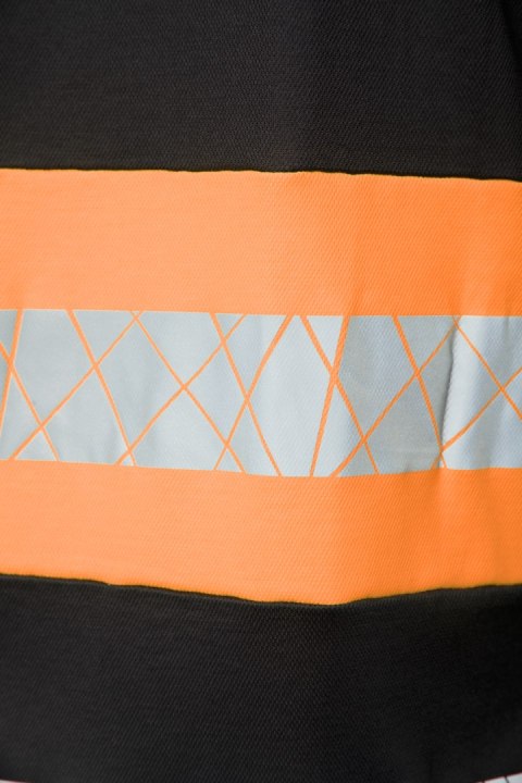 ECO RIVAL SEVEN KINGS KOSZULKA CZARNY/POMARAŃCZ