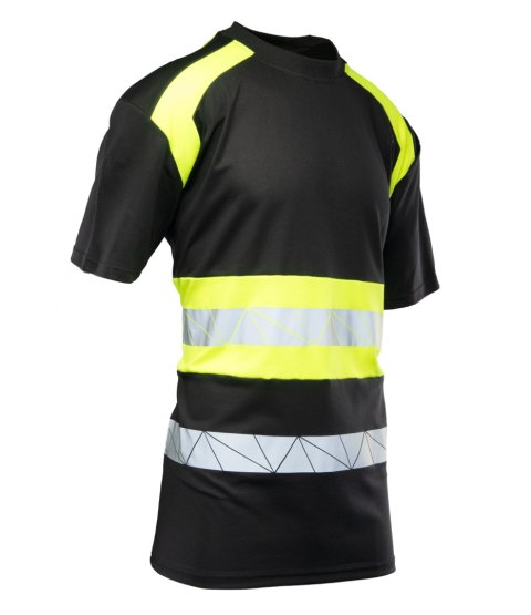 ECO RIVAL SEVEN KINGS KOSZULKA CZARNY/ŻÓŁTY