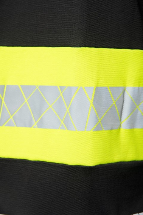 ECO RIVAL SEVEN KINGS KOSZULKA CZARNY/ŻÓŁTY