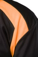 ECO RIVAL SEVEN KINGS KOSZULKA LONGSLEEVE CZARNY/POMARAŃCZ